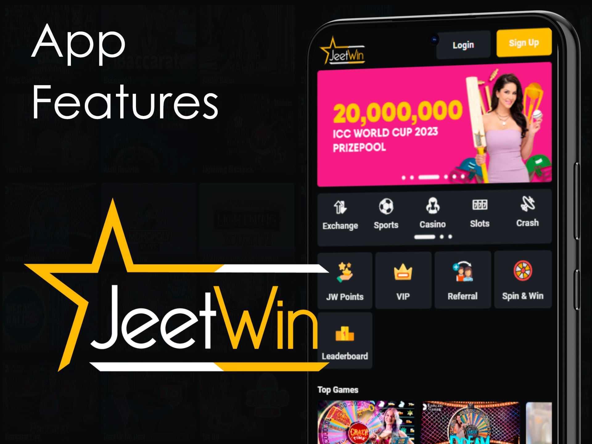 jeetwin app features