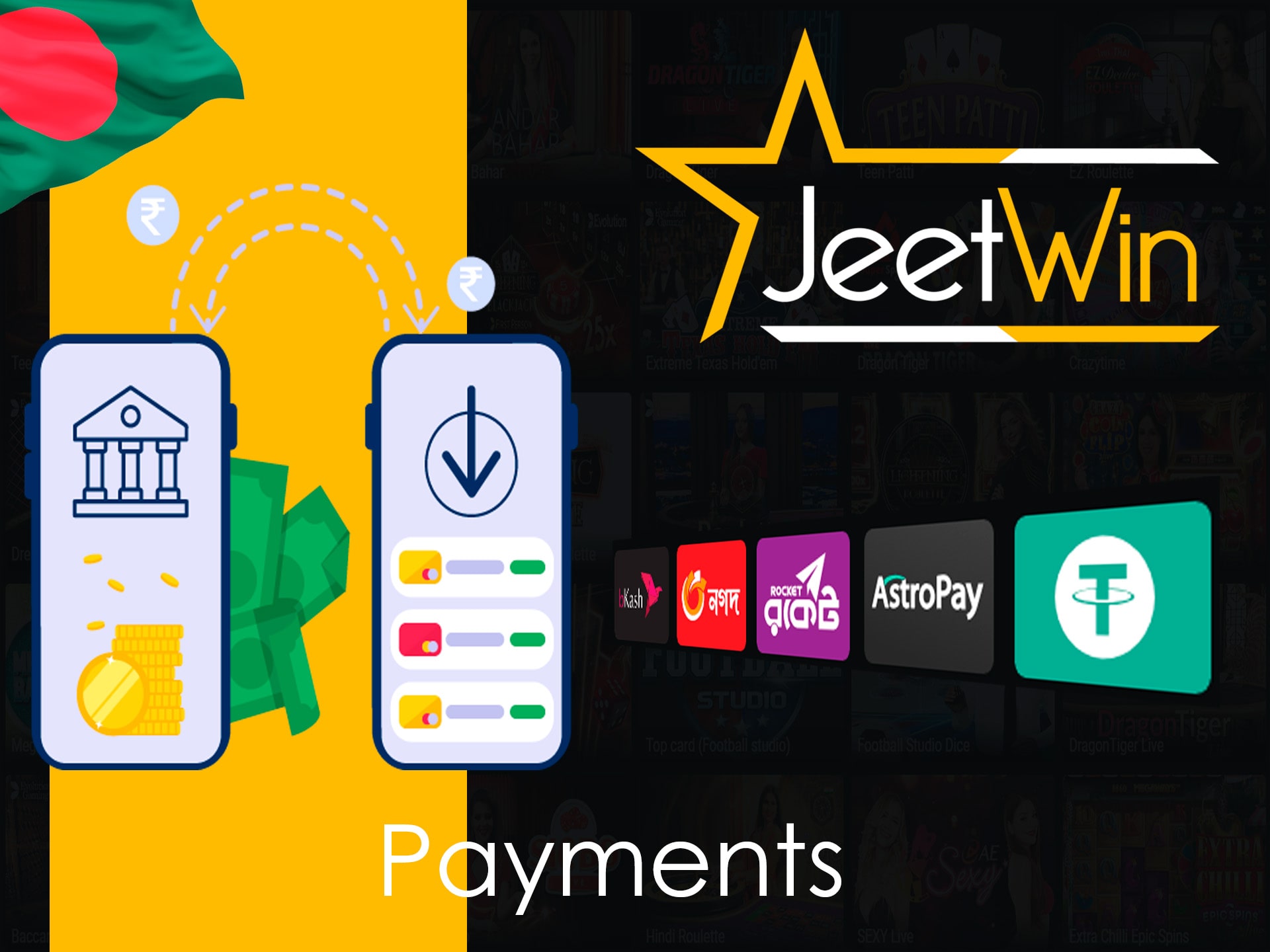 jeetwin payment methods